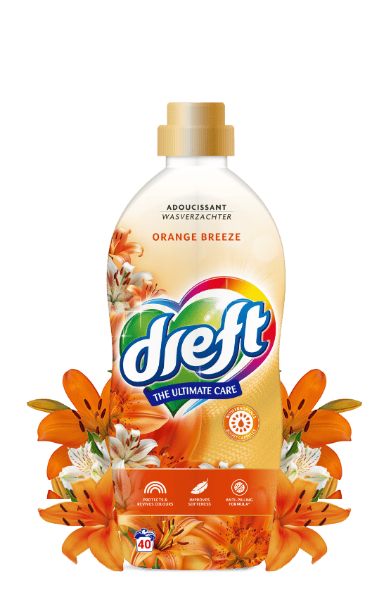 Dreft Fabric Softener Orange Breeze